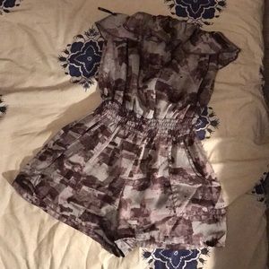 Forever 21 silky romper